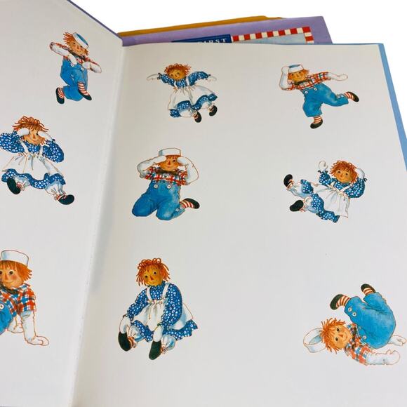 Lot of 4 Raggedy Ann and Andy Books Assorted Hardcover Jan Palmer - Picture 11 of 12